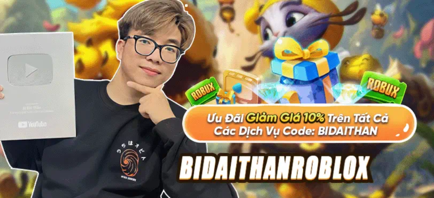 Bi Huỳnh Gaming Roblox - Shop Blox Fruit Bi Đại Thần