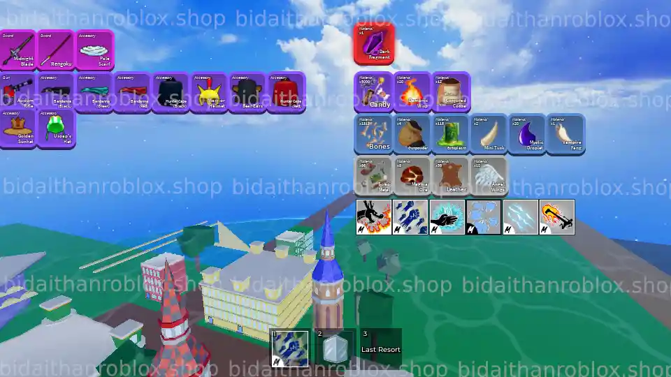 Thông tin tài khoản Blox Fruits: God-Human-211