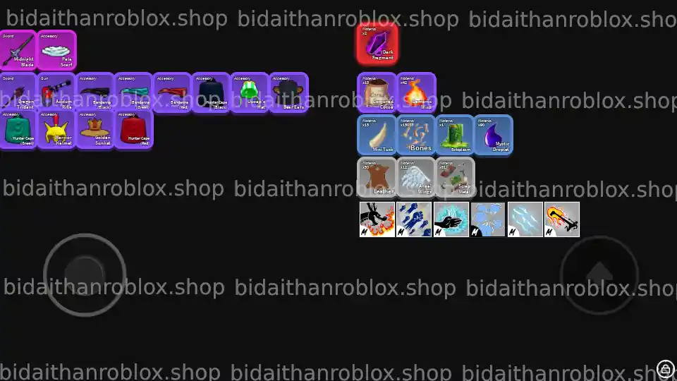 Thông tin tài khoản Blox Fruits: God-Human-217