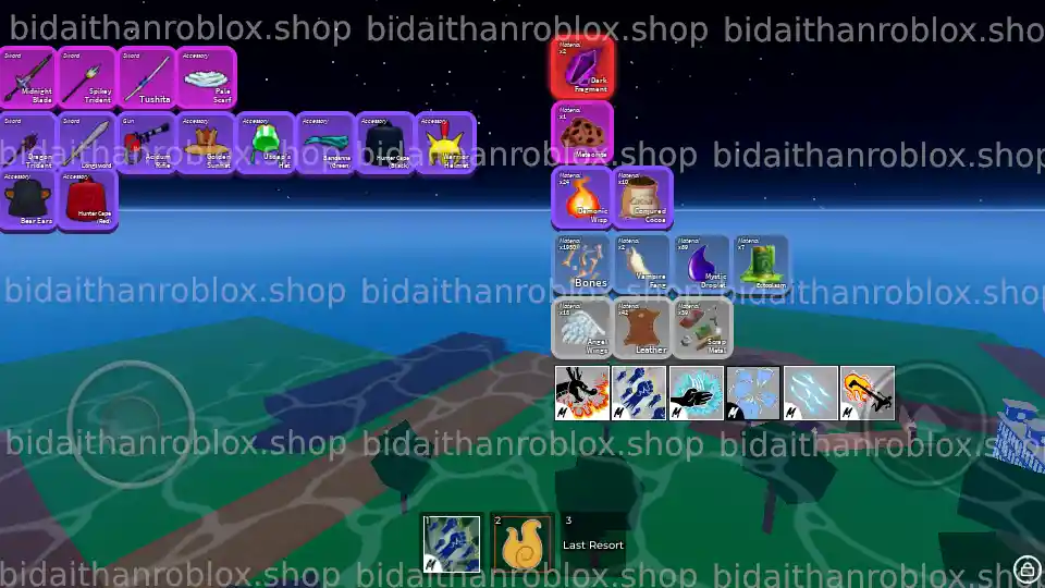 Thông tin tài khoản Blox Fruits: God-Human-218