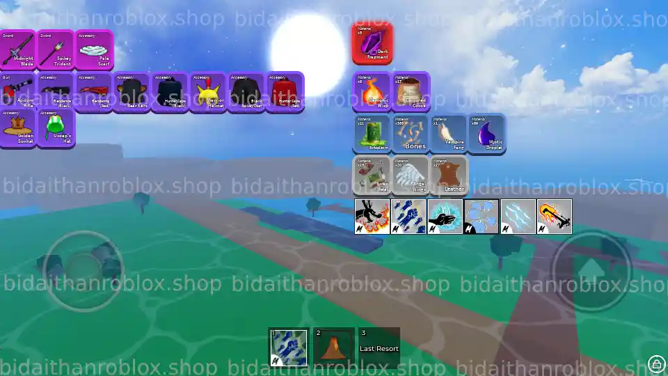 Thông tin tài khoản Blox Fruits: God-Human-223