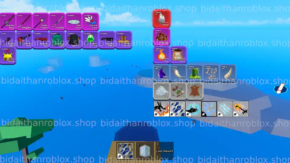 Thông tin tài khoản Blox Fruits: God-Human-227
