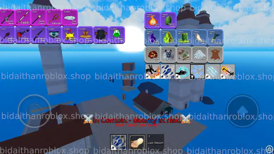 Thông tin tài khoản Blox Fruits: God-Human-228