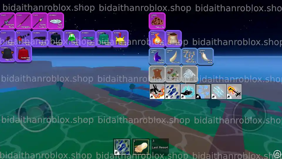 Thông tin tài khoản Blox Fruits: God-Human-236