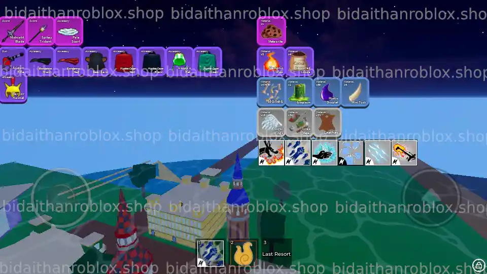 Thông tin tài khoản Blox Fruits: God-Human-246