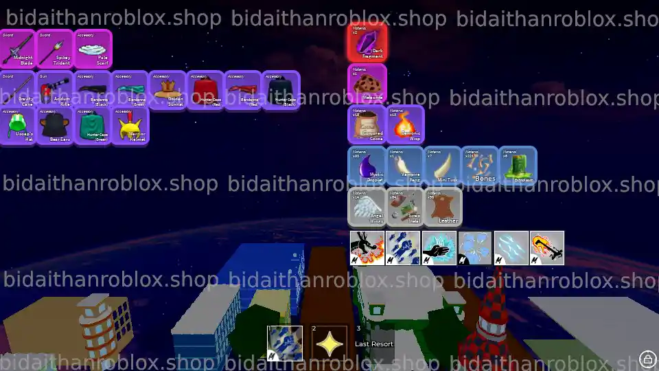 Thông tin tài khoản Blox Fruits: God-Human-247