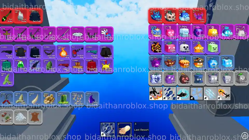 Thông tin tài khoản Blox Fruits: Kitsune-280