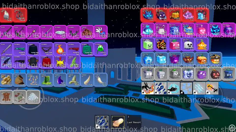 Thông tin tài khoản Blox Fruits: Kitsune-283