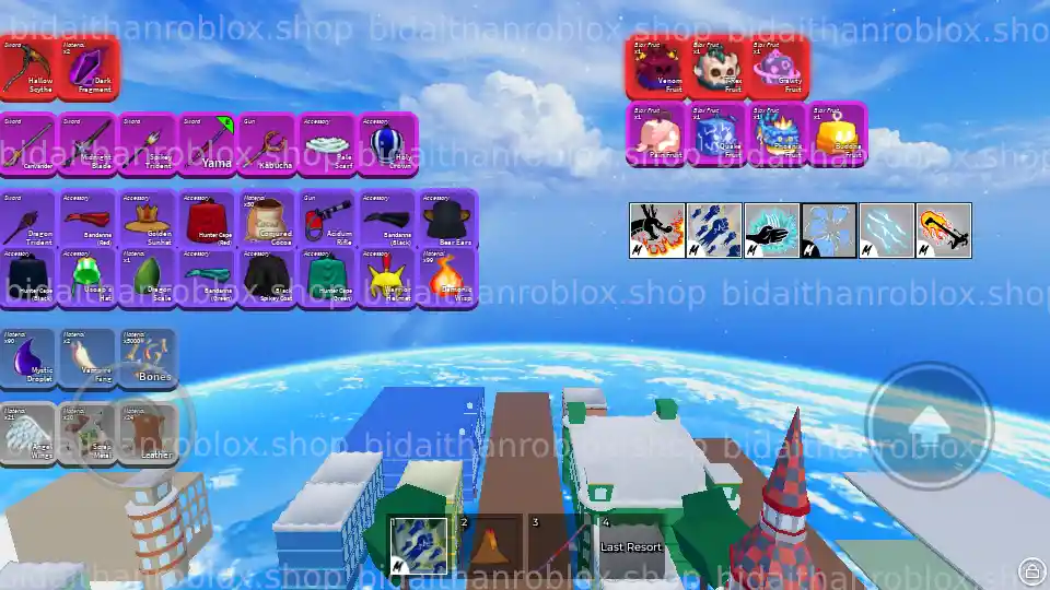 Thông tin tài khoản Blox Fruits: T-rex-290