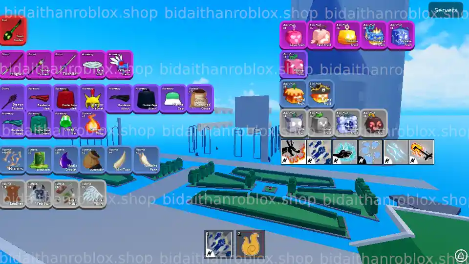 Thông tin tài khoản Blox Fruits: SoulGuitar-327