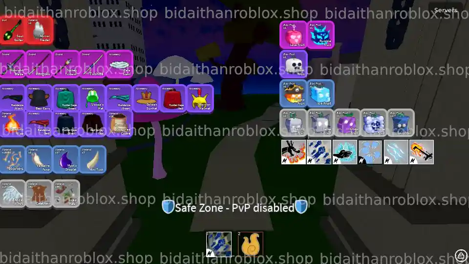 Thông tin tài khoản Blox Fruits: SoulGuitar-328