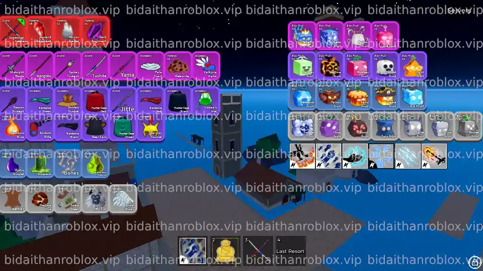 Thông tin tài khoản Blox Fruits: God-CDK-590