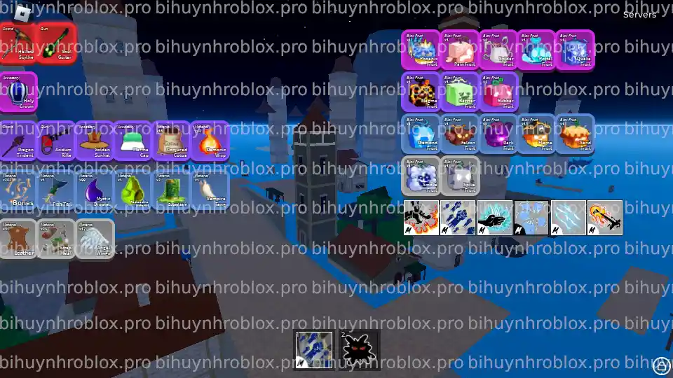 Thông tin tài khoản Blox Fruits: SoulGuitar-2084