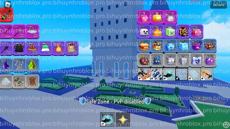 Thông tin tài khoản Blox Fruits: SoulGuitar-2087