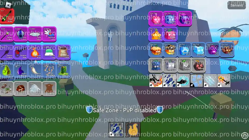 Thông tin tài khoản Blox Fruits: SoulGuitar-2090