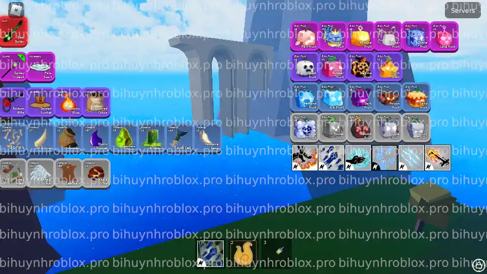 Thông tin tài khoản Blox Fruits: SoulGuitar-2091