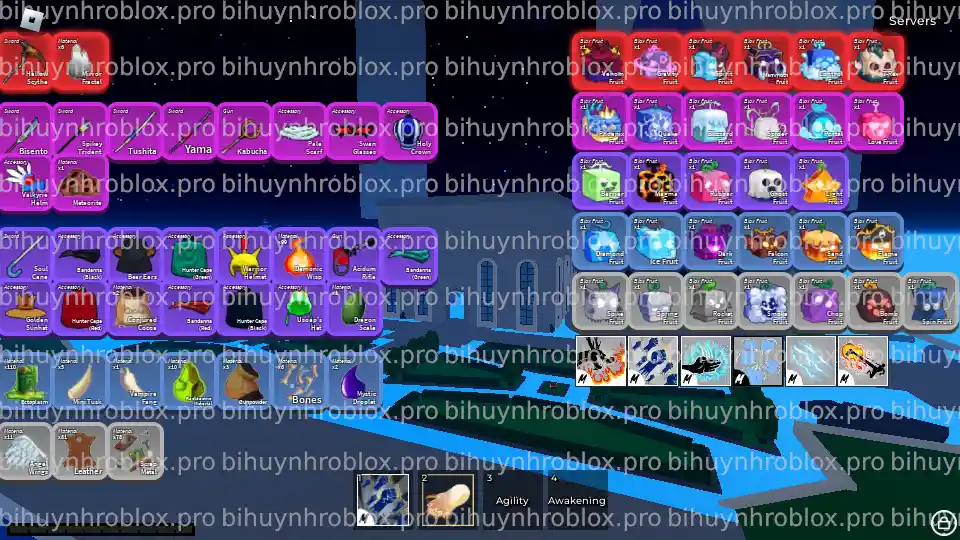 Thông tin tài khoản Blox Fruits: RandomGear-MochiV2-2452