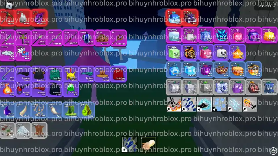 Thông tin tài khoản Blox Fruits: RandomGear-MochiV2-2453
