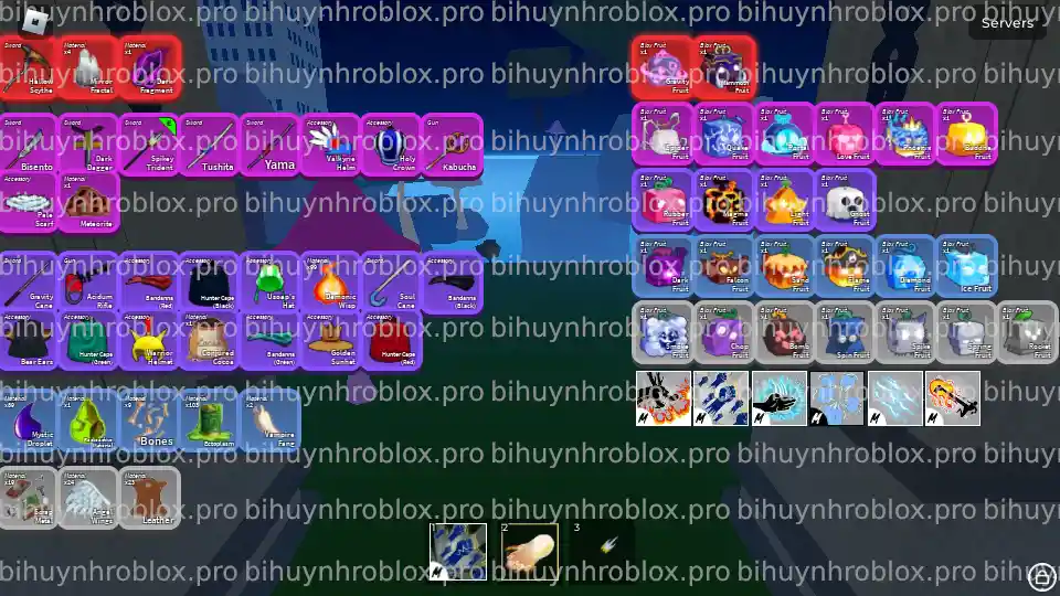 Thông tin tài khoản Blox Fruits: RandomGear-MochiV2-2456