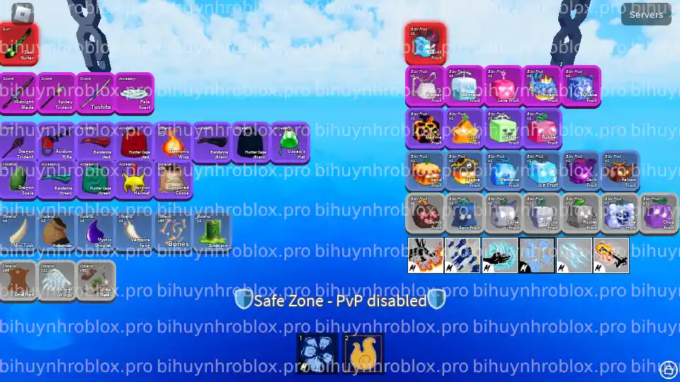 Thông tin tài khoản Blox Fruits: SoulGuitar-3199