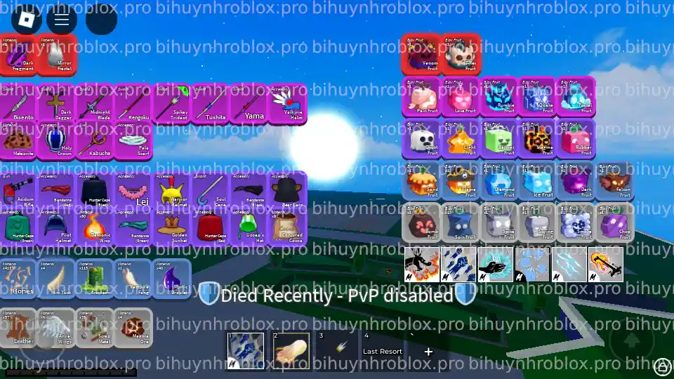 Thông tin tài khoản Blox Fruits: RandomGear-MochiV2-3928