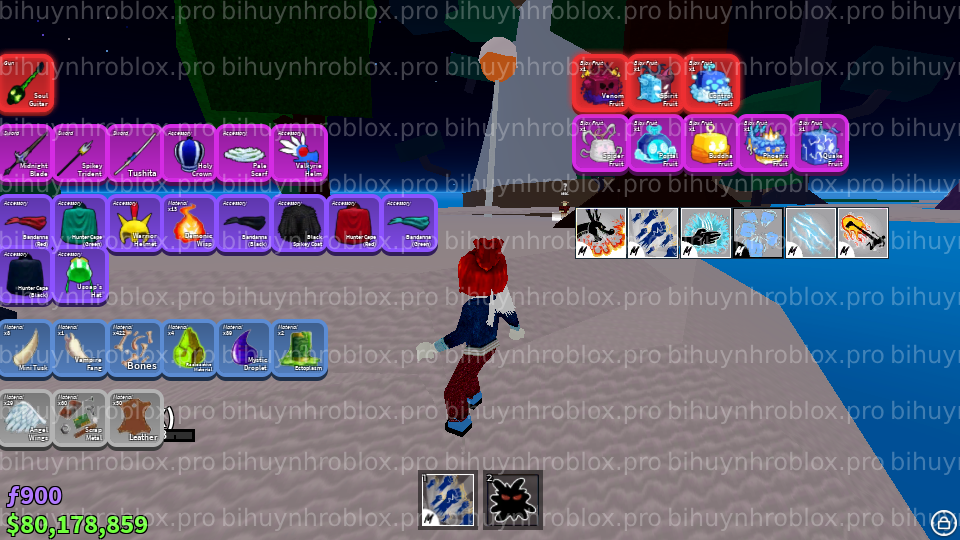 Thông tin tài khoản Blox Fruits: SoulGuitar-5434